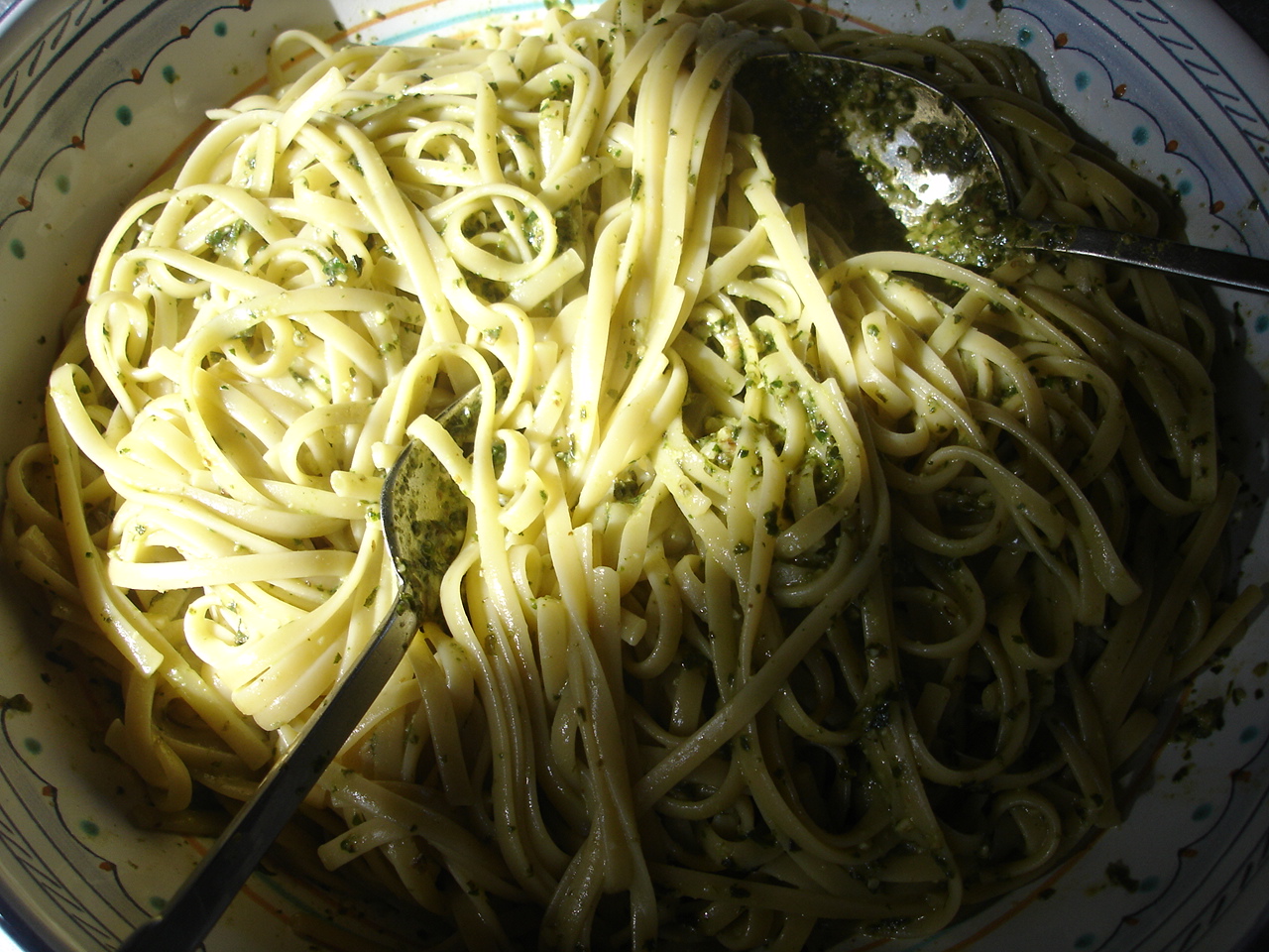 Green-speckled Pesto