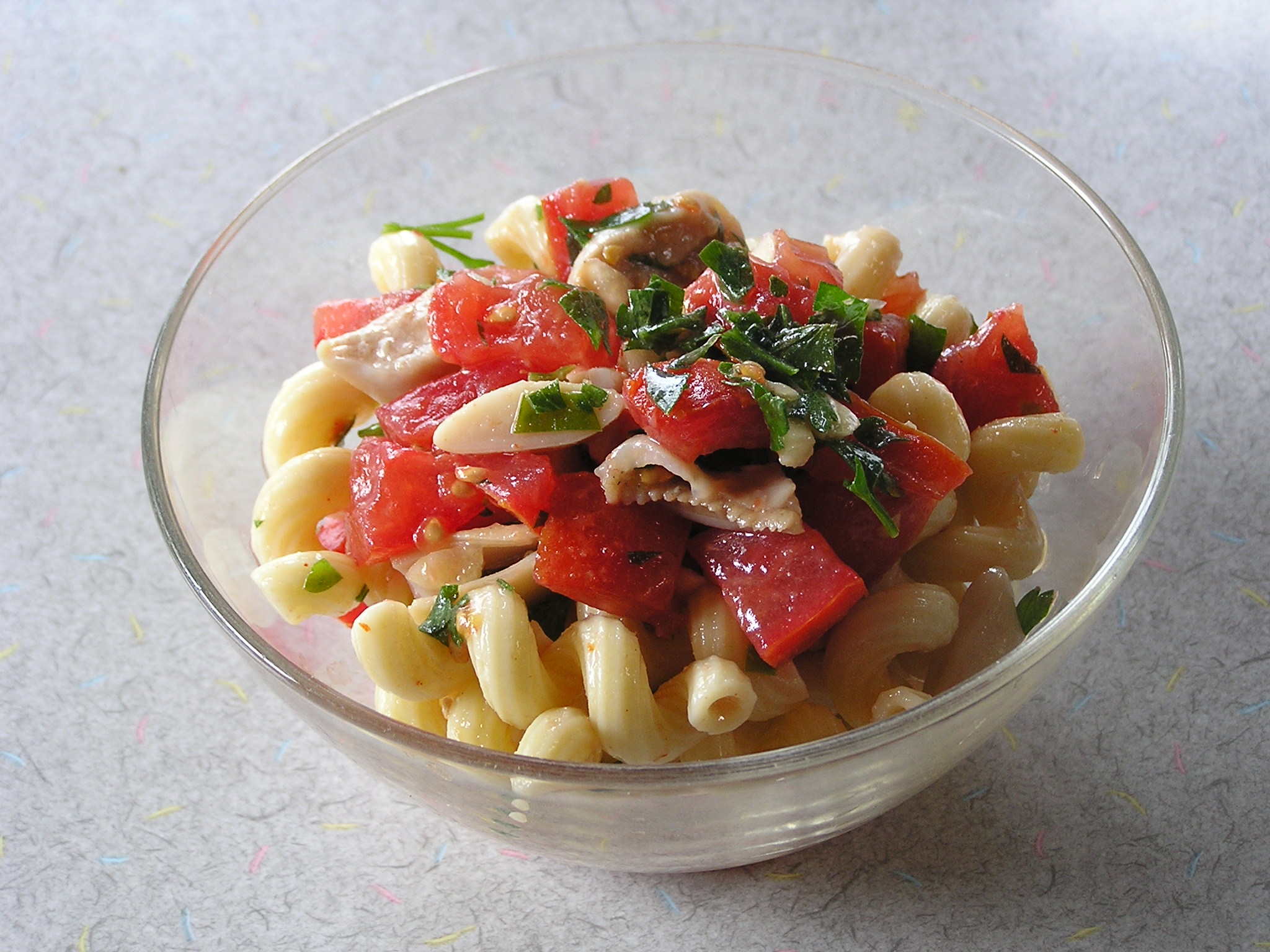 Razor Clams in Fresh Tomato Sauce